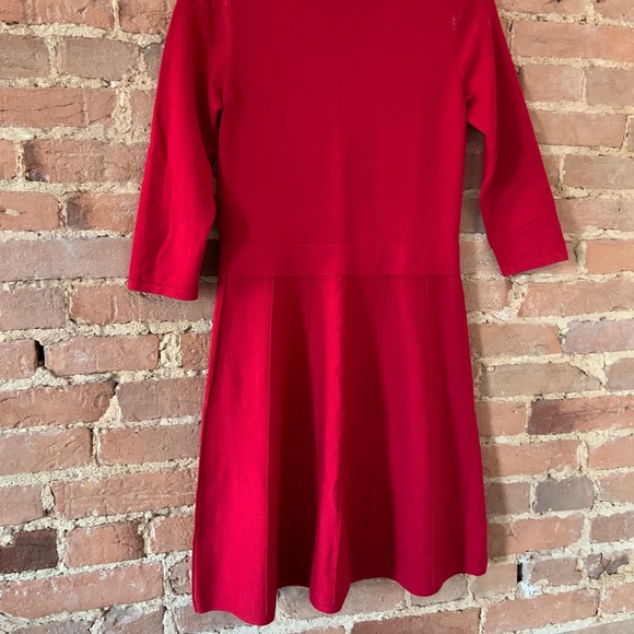 Ann Taylor Red Dress Size Small - Picture 3 of 3